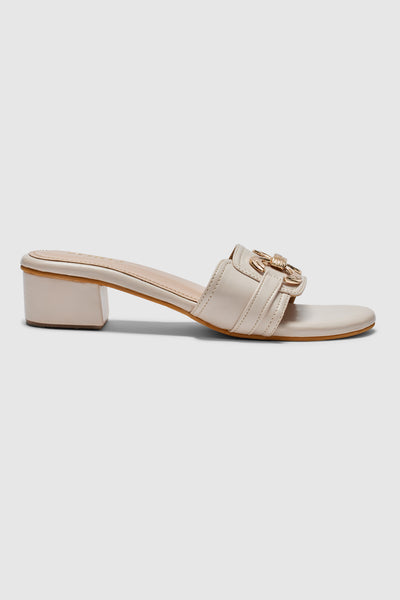 Bella Leather Material Sandals- side view