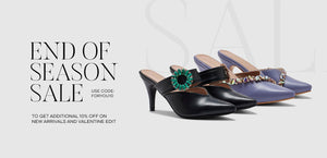 The forli footwear brand's end of season offer use FORYOU10 coupon code